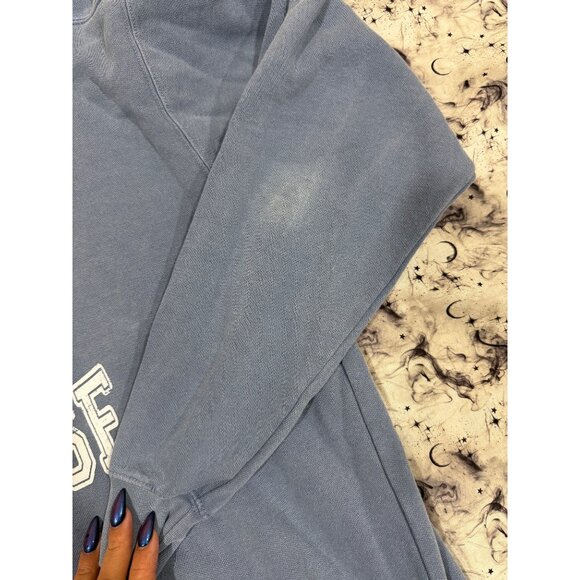 cobalt blue, comfort colors, size large lacrosse sweatshirt - Picture 4 of 5